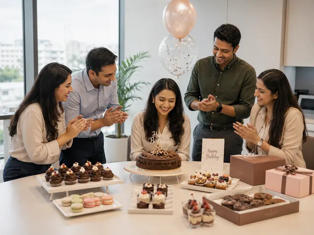 Employee birthdays and celebrations